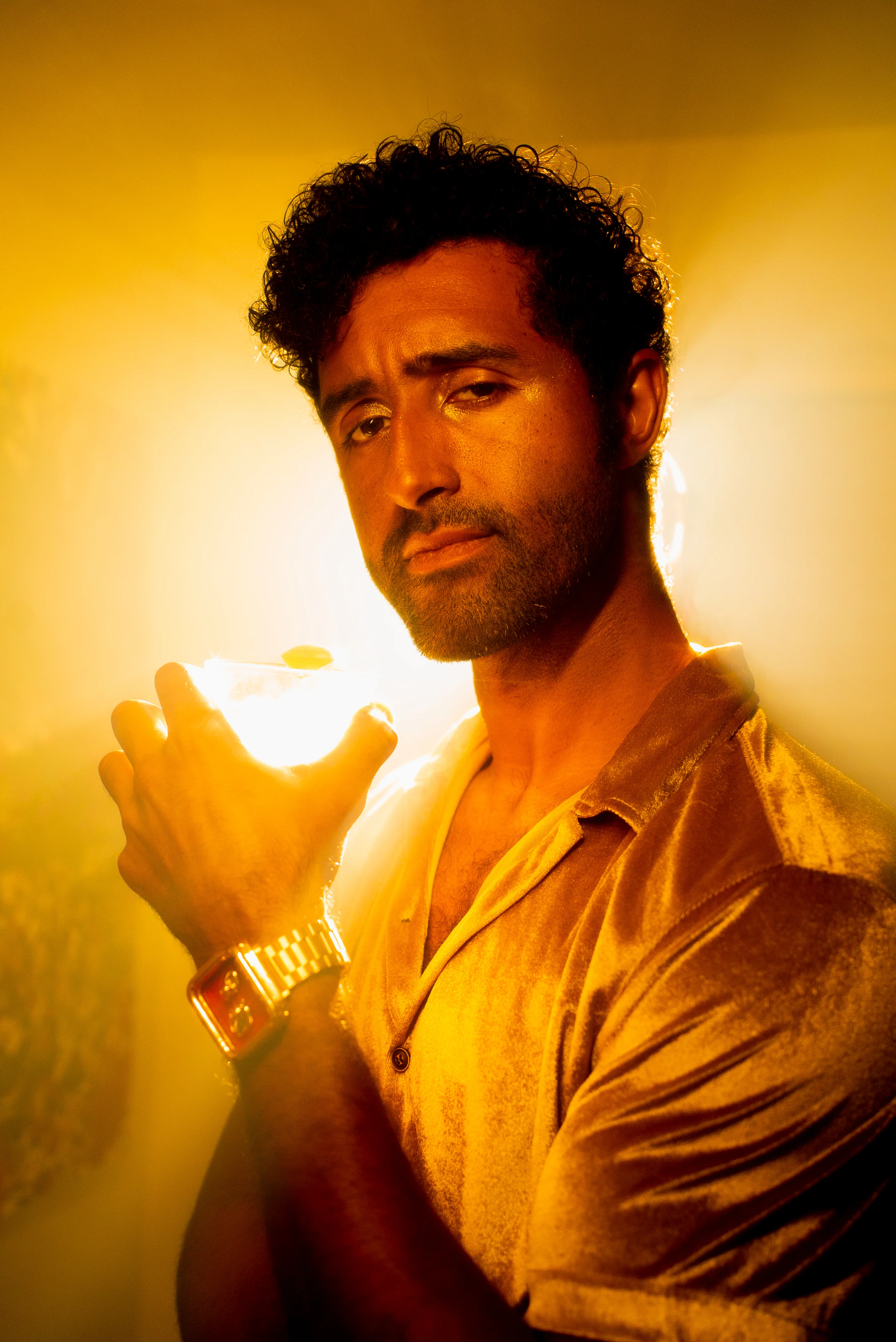 Luxury Jewelry Watch - Gold Velour - Image 7